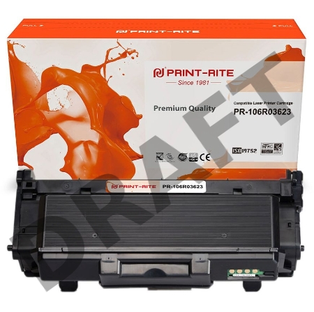 Картридж лазерный Print-Rite TFX828BPU1J PR-106R03623 106R03623 черный (15000стр.) для Xerox Phaser 3330/WC3335