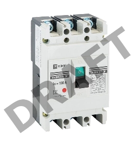 Выключатель авт. 3п ВА-99М 100/80А 20кА Basic EKF mccb99-100-80m