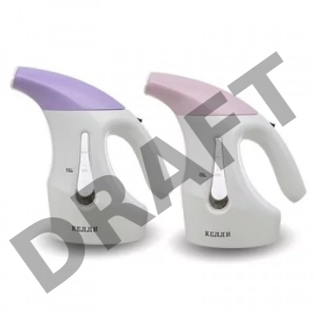 Отпариватель KELLI KL-312 (Мощность 1800 Вт. 2 в 1:Ручной отпариватель-парогенератор и электрочайник. 3 насадки: 1)Паровая насадка, 2)Щеточка для удаления пыли и ворсинок, 3)Превращает отпариватель в электрочайник. Шкала уровня воды. Мерный стакан.Объем 5