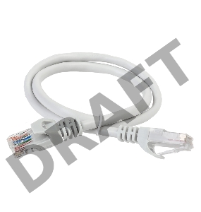 Коммутационный шнур (патч-корд), кат.5Е UTP, 5м, серый Коммутационный шнур (патч-корд), кат.5Е UTP, 5м, серый