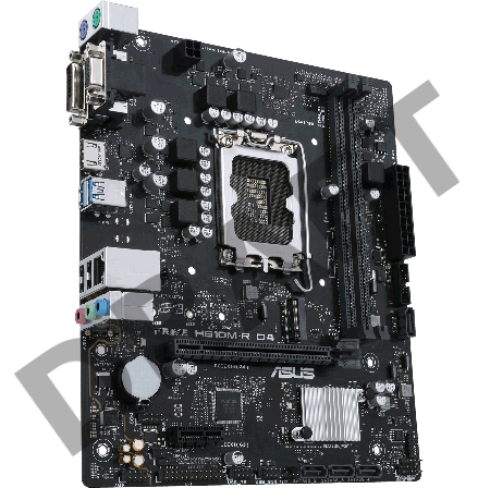 Материнская плата ASUS PRIME H610M-R D4-SI White Box Soc-1700 Intel H610 2xDDR4 mATX AC`97 8ch(7.1) GbLAN+VGA+DVI+HDMI