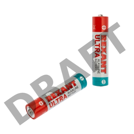 Ультра алкалиновая батарейка AAA/LR03 1,5 V REXANT