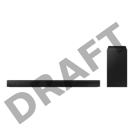 Саундбар Samsung HW-B550 2.1 80Вт+220Вт черный