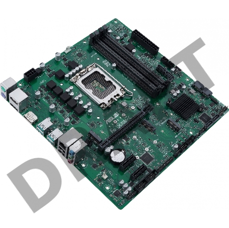 Материнская плата ASUS PRO Q670M-C-CSM, LGA1700, Q670, 4*DDR5, 2*DP+HDMI, SATA 6.0, M.2, RAID, USB 3.2*4, USB 2.0*2,  mATX; 90MB19E0-M0EAYC