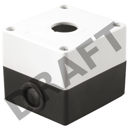 Корпус КП101 для кнопок 1место белый Iek BKP10-1-K01