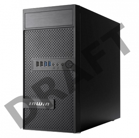 Корпус Mini Tower InWin EFS063 Black 500W RB-S500HQ7-0 U3*2+U2*2+A(HD) + Screwless+intrusion switch mATX