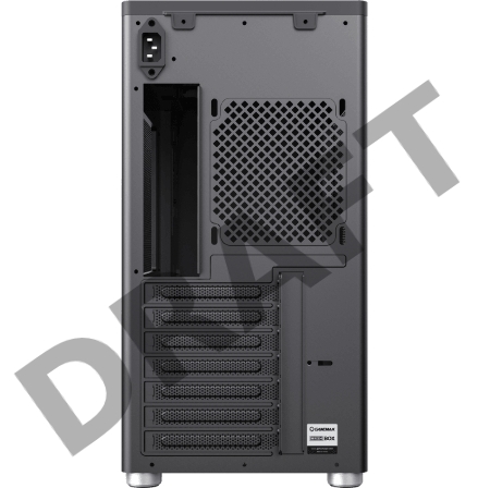 Компьютерный корпус, без блока питания ATX Gamemax MeshBox Black ATX case, black, w/o PSU, w/1xUSB3.0+1xType-C, 1xCombo Audio