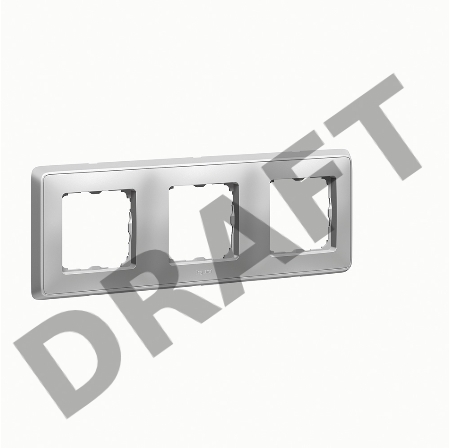 Рамка *3 Рамка 3 поста алюминий