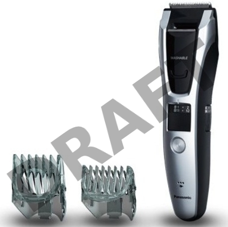 Машинка для стрижки Panasonic ER-GB70-S520 серебристый/черный (насадок в компл:2шт)