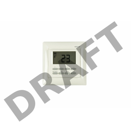 Терморегулятор программируемый REXANT RX-527H, бежевый, совместим с Legrand серии Valena