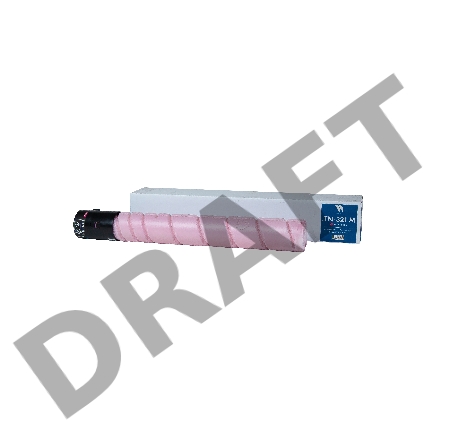 Тонер-картридж NVP совместимый NV-TN-321 Magenta для Konica Minolta Bizhub С224/C284/C284e/C364 (25000k)