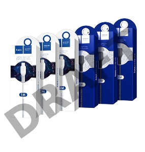 Кабель USB 2.0 hoco X20, AM/Lightning M, черный, 1м