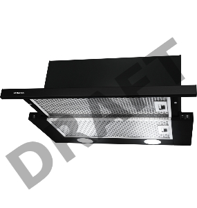 Вытяжка каминная Hansa OTP6241BH черный управление: кнопочное (1 мотор)