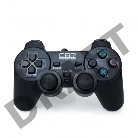 Геймпад CBR CBG 950 {Игровой манипулятор для PC\PS2\PS3, проводной, 2 вибро мотора, 12 кнопок, USB}
