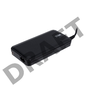 Адаптер для ноутбуков STM Dual DLU90, 90W, EU AC power cord& Car Cigaratte Plug, USB(2.1A)