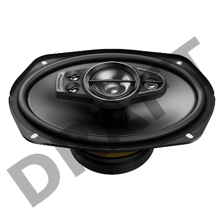 Колонки автомобильные Pioneer TS-A6997S 700Вт 91дБ 4Ом 15x23см (6x9дюйм) (ком.:2кол.) коаксиальные пятиполосные