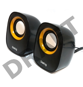 Колонки Dialog Colibri AC-06UP BLACK {акустические колонки 2.0, 6W RMS, питание от USB}