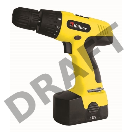 Дрель-шуруповерт KOLNER KCD 18/2С