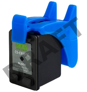 Картридж струйный Cactus CS-C9351C черный для №21XL HP DeskJet 3920/3940/D1360/D1460/D1470/D1560 (20