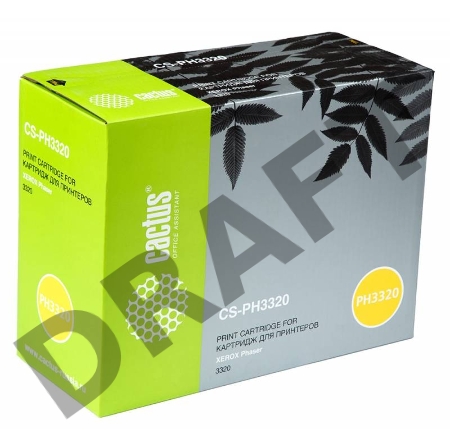 Тонер Картридж Cactus CS-PH3320 106R02304 черный для Xerox Phaser 3320 (5000стр.)