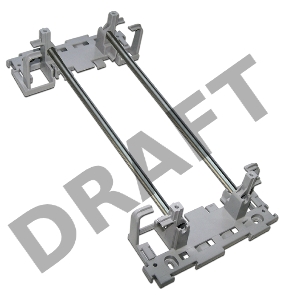 Настенные кронштейны открытой монтажной рамы, 2 шт.