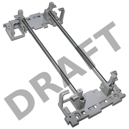 Настенные кронштейны открытой монтажной рамы, 2 шт.