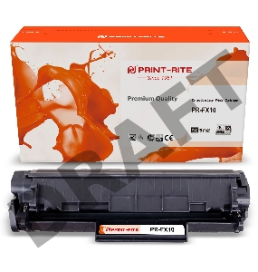 Картридж лазерный Print-Rite TFH724BPU1J2 PR-FX10 FX-10 черный (2000стр.) для Canon L100/L120/4140/MF4380dn/D420/D480