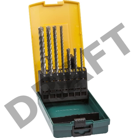 Набор буров по бетону SDS-Plus, KRAFTOOL, INDUSTRIE, 29310-H7