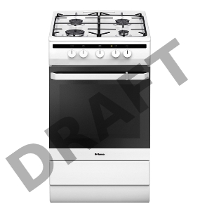 Плита Комбинированная Hansa FCMW63000 белый