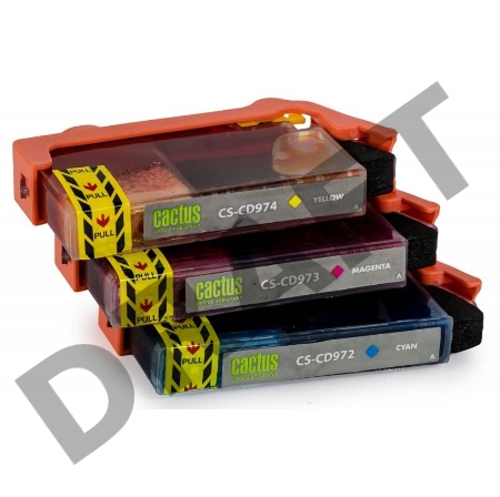 Картридж струйный Cactus СS-CD972/3/4 многоцветный для №920XL HP Officejet 6000/6500/7000/7500 Компл