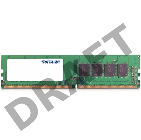 Модуль памяти Patriot DDR4 4Gb 2133MHz PSD44G213381 RTL PC4-17000 CL15 DIMM 288-pin 1.2В