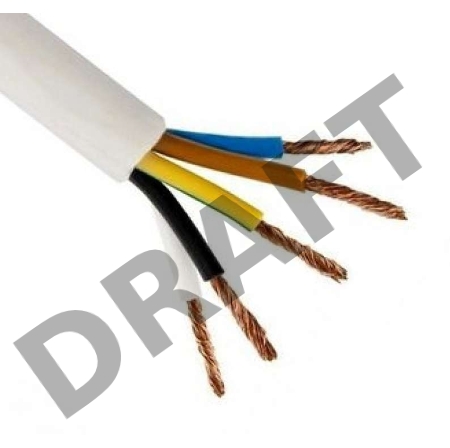 Провод ПВС 5х4 (бухта) (м) ЭлектрокабельНН M0000994