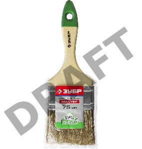 Кисть плоская  ЗУБР 