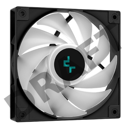 Кулер DEEPCOOL AG500 LGA1700/1200/115X/AM5/AM4 (12шт/кор, TDP 240W, PWM, Fan 120mm, 5 тепл. Трубок, черный) RET