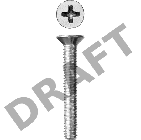 Зубр Винт DIN 965, класс прочности 8.8, оцинкованный, M3x25 мм, ТФ0, 13000 шт 4-303110-03-025