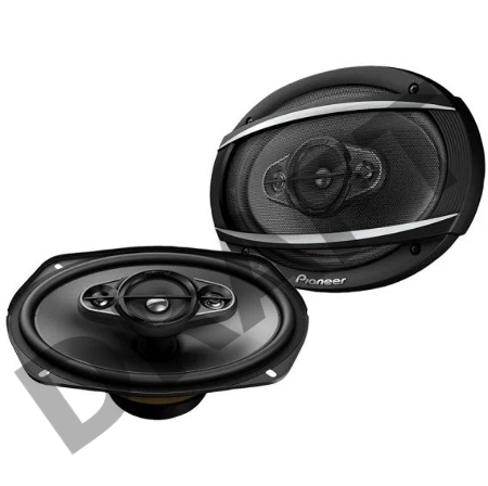 Колонки автомобильные Pioneer TS-A6977S 650Вт 89дБ 4Ом 15x23см (6x9дюйм) (ком.:2кол.) коаксиальные четырехполосные