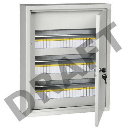 Корпус металлический ЩРн-54з-1 36 УХЛ3 IP31 ИЭК MKM14-N-54-31-Z