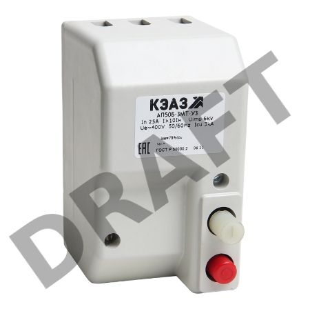 Выключатель авт. АП50Б 2МТ 10А 10Iн 400AC/220DC У3 КЭАЗ 106897