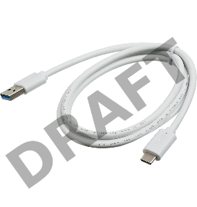 Кабель Buro BHP USB-TPC-1W USB 3.0 A(m) USB Type-C (m) 1м белый