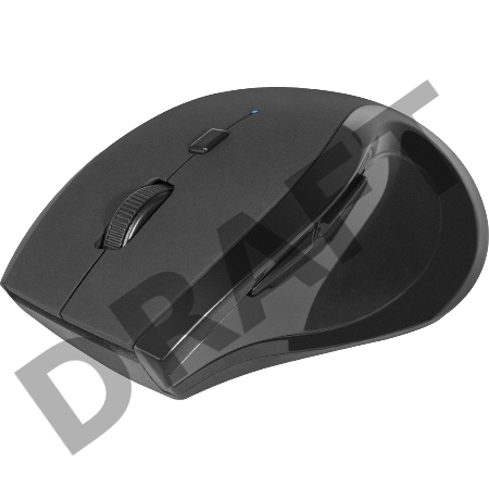 Беспроводная оптическая мышь Defender Accura MM-295 черный [52295] {Беспроводная оптическая мышь, 6 кнопок, 800-1600 dpi}