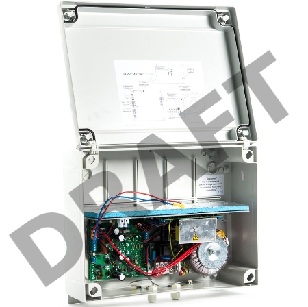 154 SKAT- V.24/220AC источник питания, 24VAC, 220VAC, Р=150ВА, 2 термостата 12Ач