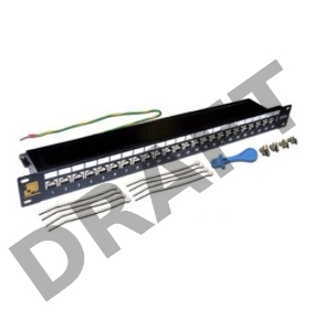 Патч-панель Lanmaster LAN-PPL24S6 19