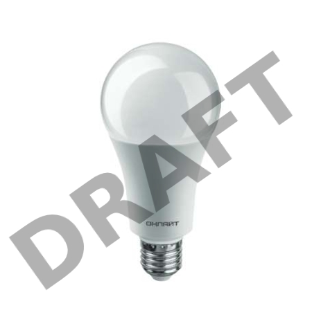 Лампа светодиодная 61 955 OLL-A60-25-230-6.5K-E27 ОНЛАЙТ 61955