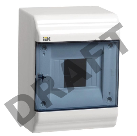 Бокс ЩРН-П-4 мод. навесной пластик IP41 PRIME ИЭК MKP82-N-04-41-20