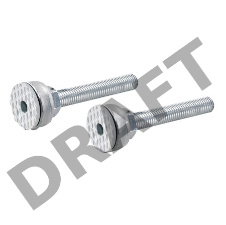 Hyperline FV-M12 Ножка M12x95 (до 500 кг), цвет серебристый, для шкафов и стоек серий TTC, TSC, TWM-FC, TWFS-FC, ORV Hyperline FV-M12 Ножка M12x95 (до 500 кг), цвет серебристый, для шкафов и стоек серий TTC, TSC, TWM-FC, TWFS-FC, ORV