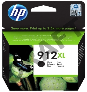 Картридж струйный HP 912 3YL84AE черный (825стр.) для HP OfficeJet 801x/802x