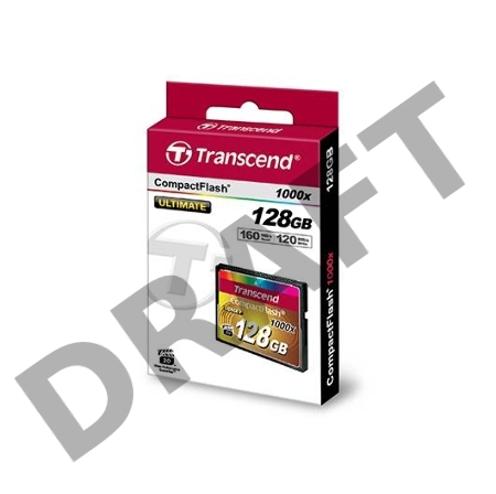 Флеш карта CF 128Gb Transcend TS128GCF1000