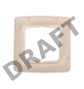 Рамка 1-я DEA горизонтальная Беж KRANZ (1-20-240)