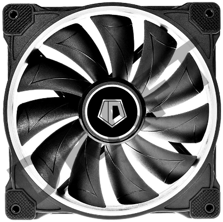 Вентилятор ID-COOLING ZF-14025-ARGB 140x140x25мм (60шт./кор, Пульт управления, PWM, Low Noise, резиновые углы, Addresable RGB, 800-1600об/мин)  BOX
