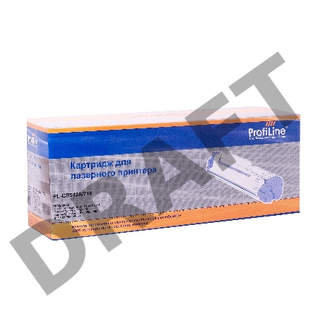 Картридж PL-CB542A/716 для принтеров HP Color LaserJet CP1210/CP1215/CP1510/CP1518/CM1300/1312 Canon Color Shot LBP 5050/5970/5975, MF-8030/8040/8050 Yellow 1400 копий ProfiLine